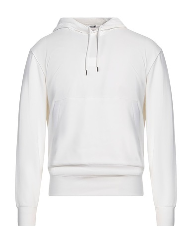 C.P. COMPANY Hooded sweatshirt THE METROPOLIS SERIES White 95% Cotton, 5% Elastane