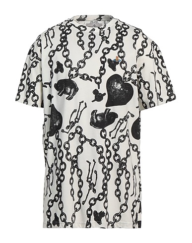VIVIENNE WESTWOOD Oversize-T-Shirt Off white 100% Cotton, Elastane