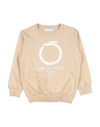 TRUSSARDI JUNIOR Sweatshirt Beige 100% Cotton