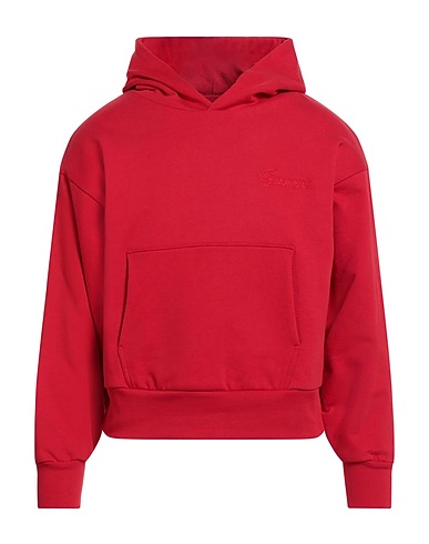 GARMENT WORKSHOP Felpa Rosso pomodoro 100% Cotone