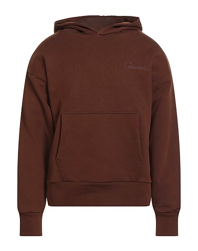 GARMENT WORKSHOP Hooded sweatshirt Brown 100% Cotton
