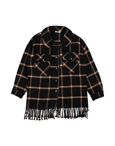MEILISA BAI Patterned shirts & blouses Black 42% Cotton, 24% Acrylic, 22% Polyester, 10% Wool, 2% Other Fibres