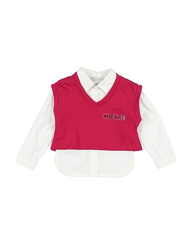 MEILISA BAI Hemden und Blusen mit Muster Purpur 88% Baumwolle, 12% Polyester