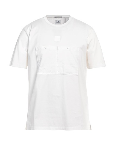 C.P. COMPANY Basic T-Shirt White 100% Cotton