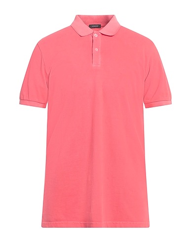 ROSSOPURO Polo shirt Coral 100% Cotton
