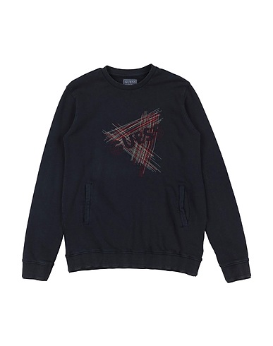 GUESS Sweatshirt Midnight blue 100% Cotton