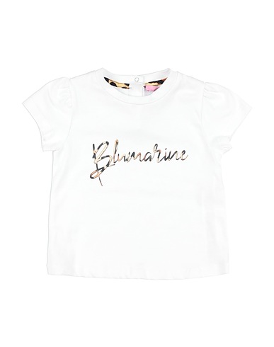 MISS BLUMARINE T-shirt Bianco 95% Cotone, 5% Elastan