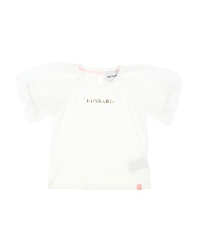 TRUSSARDI JUNIOR T-shirt White 95% Cotton, 5% Elastane, Polyester