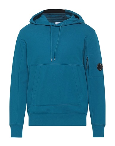 C.P. COMPANY Hooded track jacket  Blue 100% Cotton