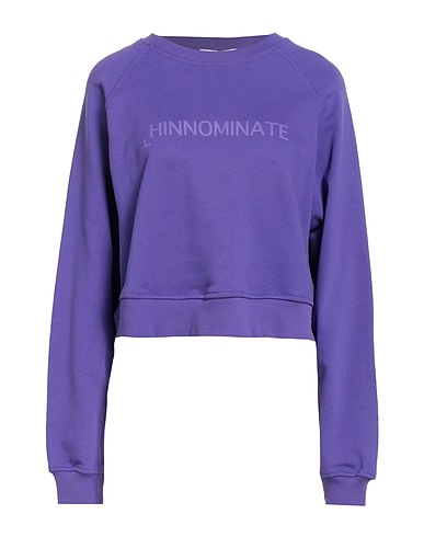 HINNOMINATE Felpa Viola 100% Cotone