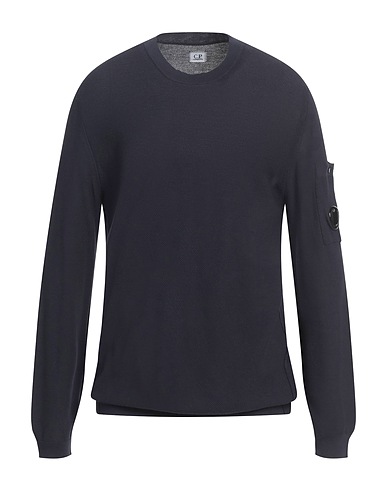 C.P. COMPANY Pullover Blu notte 100% Cotone
