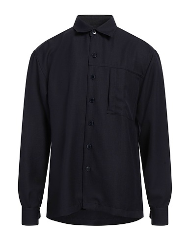 COSTUMEIN Solid color shirt 100% Virgin Wool