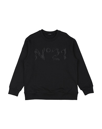 N°21 Sweatshirt Black 100% Cotton