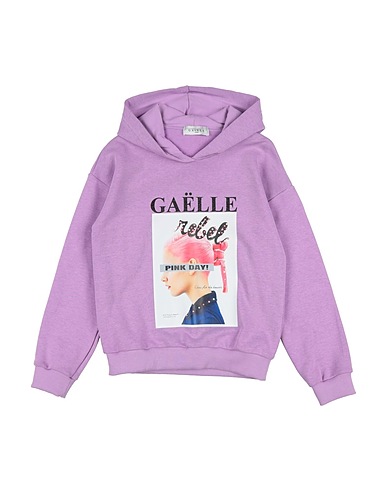 GAëLLE Paris Sweatshirt Lilac 65% Cotton, 35% Polyester