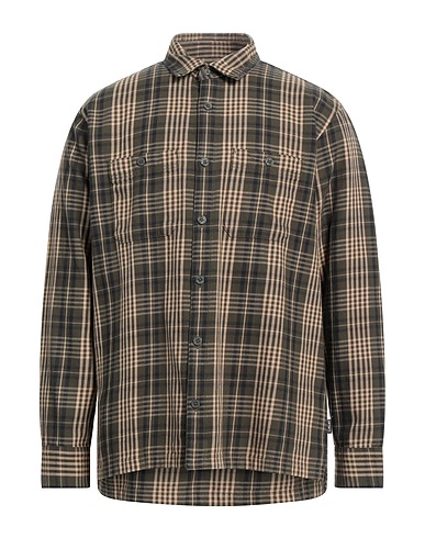 CARHARTT Checked shirt Military green 100% Cotton