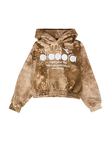 DIADORA Sweatshirt Khaki 100% Cotton