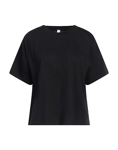 ZAHJR ベーシックTシャツ ブラック コットン 100%