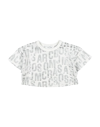 MARC JACOBS T-shirt Cream 100% Cotton, Elastane