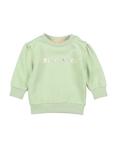 TRUSSARDI JUNIOR Sweatshirt Light green 100% Cotton
