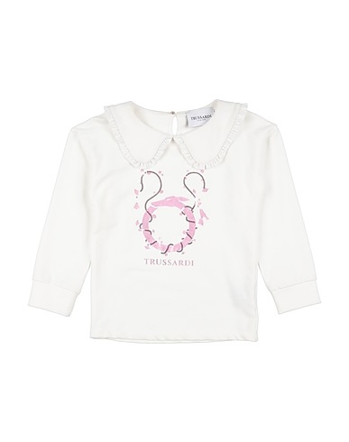 TRUSSARDI JUNIOR T-shirt White 95% Cotton, 5% Elastane