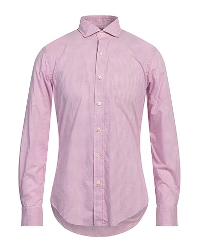 POLO RALPH LAUREN Checked shirt Pink 100% Cotton