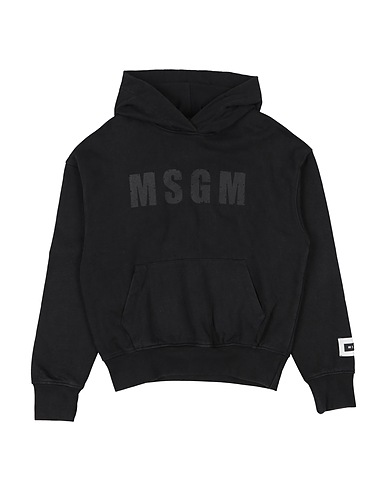 MSGM Sweatshirt KIDS Black 100% Cotton