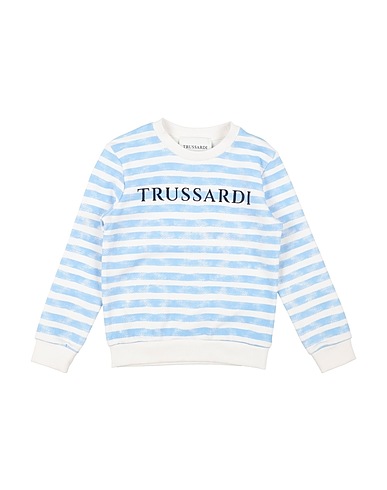 TRUSSARDI JUNIOR Sweatshirt Light blue 100% Cotton