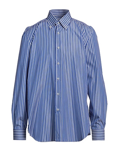 BARBA Napoli Striped shirt Blue 100% Cotton