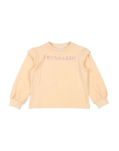TRUSSARDI JUNIOR Sweatshirt Beige 95% Cotton, 5% Elastane