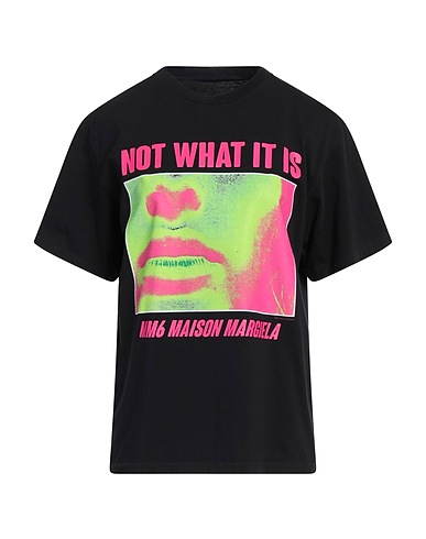 MM6 MAISON MARGIELA T-shirt Black 100% Cotton