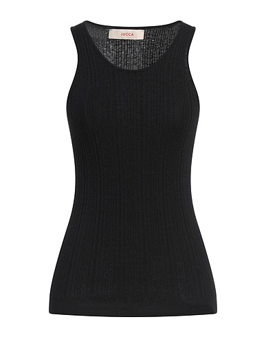 JUCCA Top Black 50% Alpaca wool, 50% Polyamide