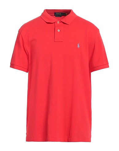 POLO RALPH LAUREN Polo shirt Coral 100% Cotton