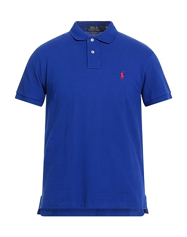 POLO RALPH LAUREN ポロシャツ ブルー コットン 100%