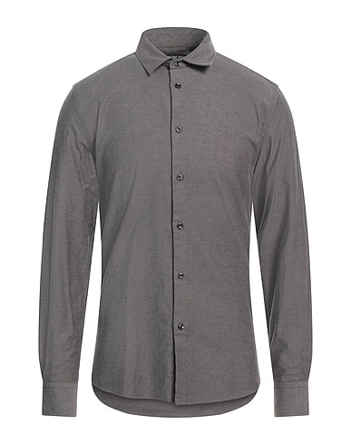 ANTONY MORATO Solid color shirt Charcoal 100% Cotton
