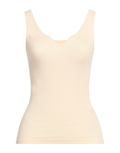 TRUE RELIGION Top Ivory 85% Cotton, 9% Viscose, 6% Elastane
