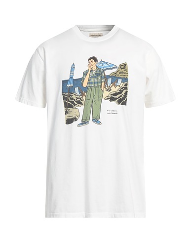 ROŸ ROGER'S T-shirt DICK CARROL White 100% Cotton