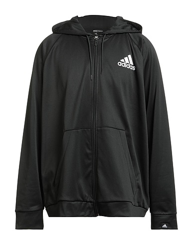 ADIDAS Толстовка Чёрный 100% Переработанный полиэстер