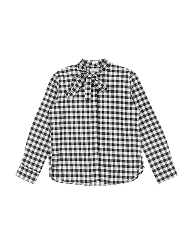 UNLABEL Patterned shirts & blouses Black 100% Cotton