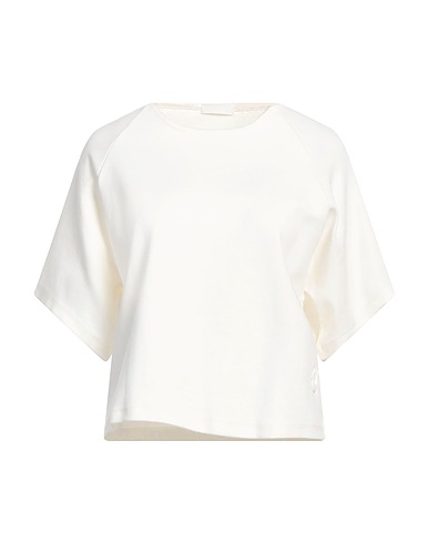 TRUE RELIGION T-shirt Ivory 48% Cotton, 48% Modal, 4% Elastane