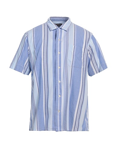 POLO RALPH LAUREN Striped shirt Sky blue 100% Cotton