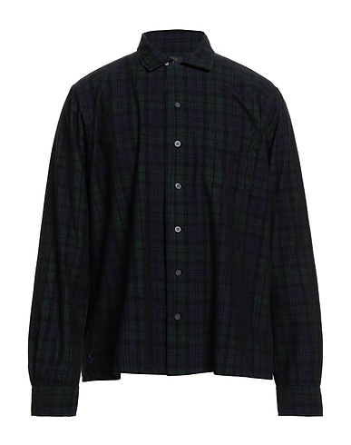 POLO RALPH LAUREN チェック柄シャツ ダークグリーン コットン 100%
