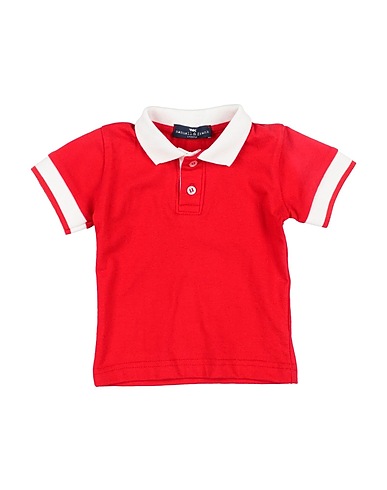 MANUELL & FRANK Polo shirt Red 100% Cotton