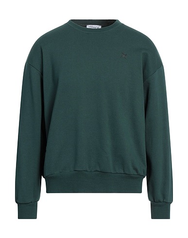 FORMY STUDIO Felpa Verde petrolio 100% Cotone