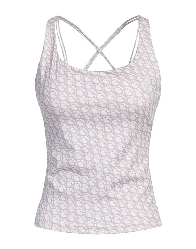 GUESS Top Taupe 75% Polyester, 25% Elastane