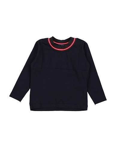 MANUELL & FRANK T-shirt Midnight blue 90% Cotton, 10% Elastane