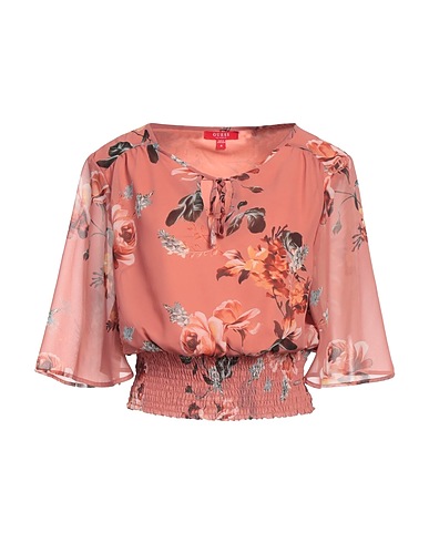 GUESS Top Antique rose 100% Polyester