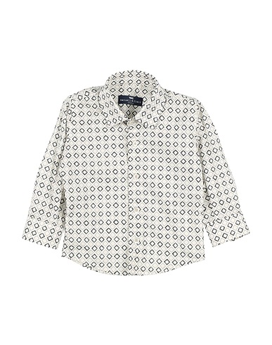 MANUELL & FRANK Camicia fantasia Bianco 100% Cotone