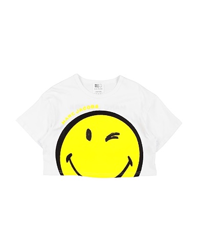 SMILEY WORLD® T-shirt MARC JACOBS X SMILEY WORLD® Blanc 100% Coton, Élasthanne
