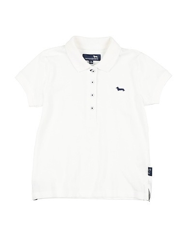 HARMONT & BLAINE Polo shirt White 100% Cotton