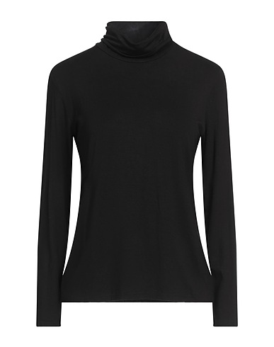ROBERTA PUCCINI T-shirt Black 95% Viscose, 5% Elastane